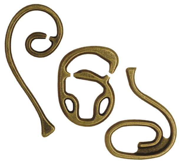 breinbreker Cast Enigma 11,8 cm staal brons