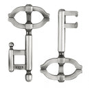 breinbreker Cast Key II 11,8 cm staal zilver