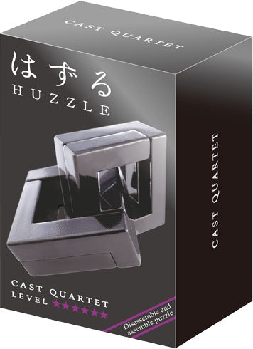 Huzzle Cast Breinpuzzel - Quartet******