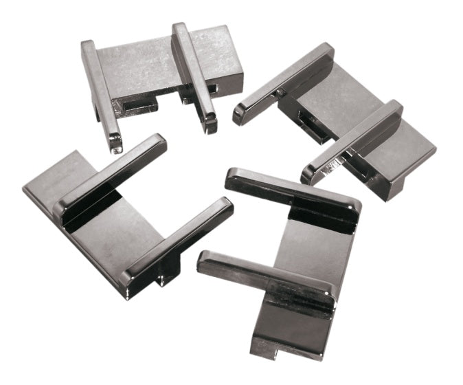 breinbreker Cast Rattle 11,8 cm staal zilver