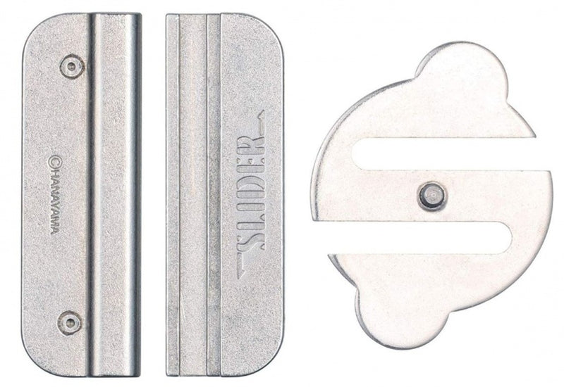 breinbreker Cast Slider 8 cm staal zilver