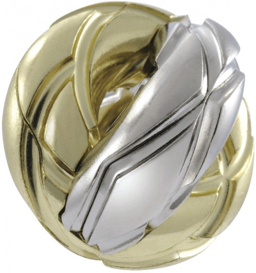 breinbreker Cast Twist 11,8 cm staal zilver/goud
