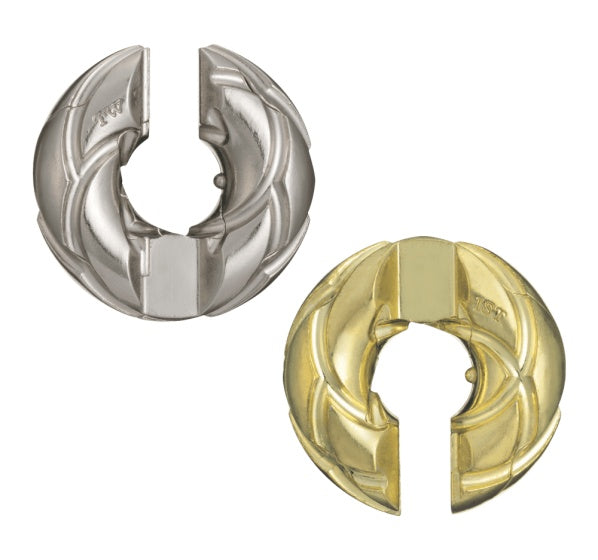 breinbreker Cast Twist 11,8 cm staal zilver/goud