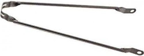 Spatbordstang 28"  Anthraciet