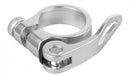 zadelklem Uno Quick Release snelspan alu zilver 28.6 mm