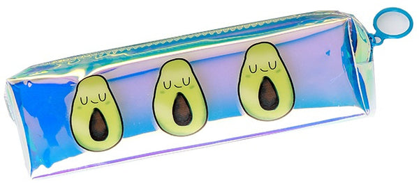 etui Avocado junior 20 x 6 cm polyester groen