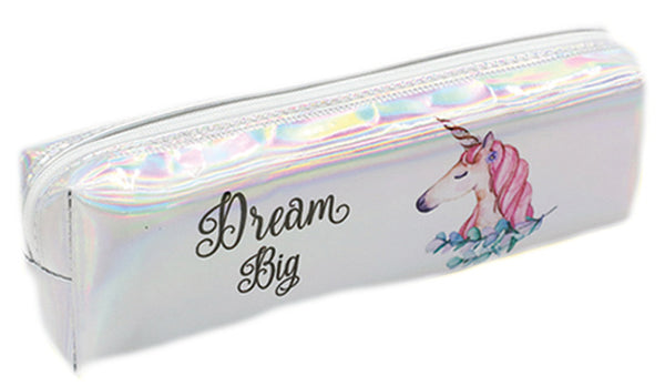 etui Dream Big junior 22 cm polyester zilver