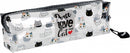 etui Fantasia Cats junior 19 x 5 cm transparant/zwart