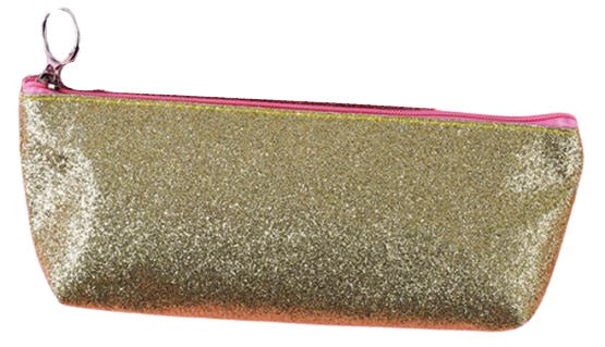 etui Glitter meisjes polyester goud