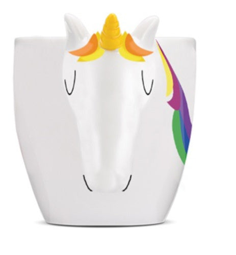 mok Unicorn meisjes keramiek 350 ml wit