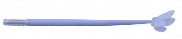 pen vlinder meisjes 24 cm rubber blauw