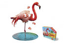 puzzel flamingo roze 100 stukjes