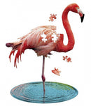 puzzel flamingo roze 100 stukjes