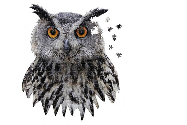 puzzel uil grijs 550 stukjes