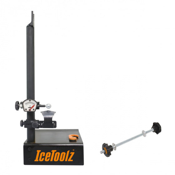 Wielrichter met steekas adapter IceToolz Xpert 240E129T