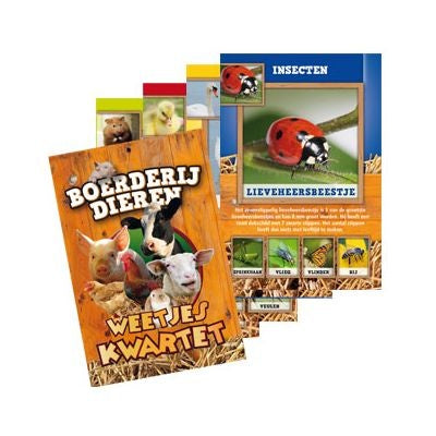 Boerderijdieren Kwartet