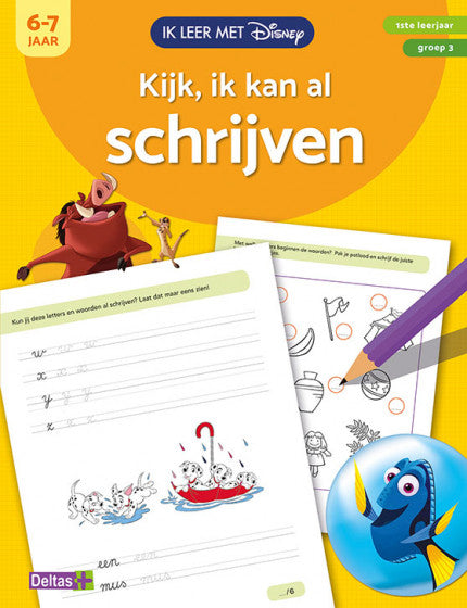 ik leer met Disney - kijk, ik kan al schrijven