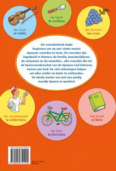 Ik leer Spaanse woorden - basiswoordenboek