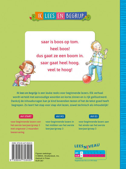 Ik lees en begrijp hoog in de boom