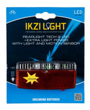 Achterlicht IKZI 5x LED met licht- en bewegingssensor