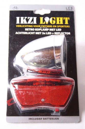 Verlichtingset IKZI Retro - chroom