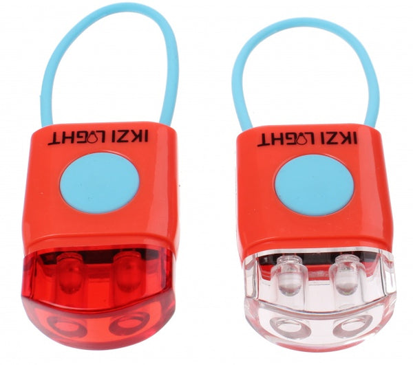 Mini Led-verlichtingsset IKZI met siliconen strap - rood