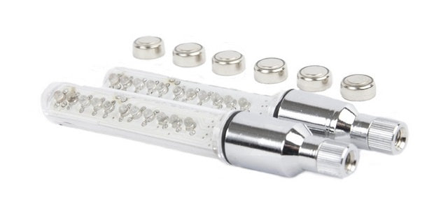 ventiellicht zilver 2 stuks