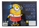schetsboek Minions junior 33 x 22 cm 40 pagina's