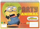 schetsboek Minions junior A4 oranje 30 pagina's