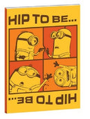 notitieboek Minions B5 gelinieerd oranje 40 vellen