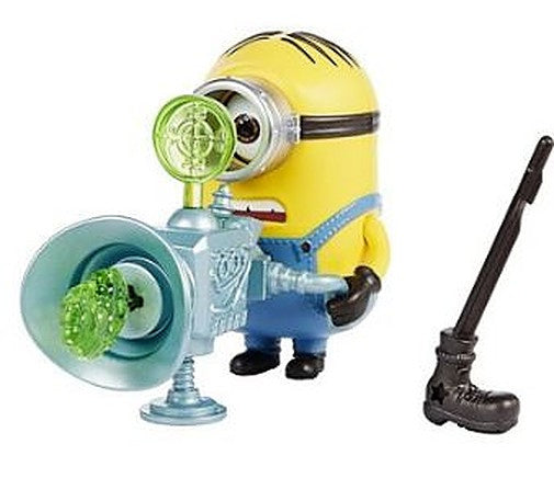 speelfiguur Minions Stuart junior 10 cm geel