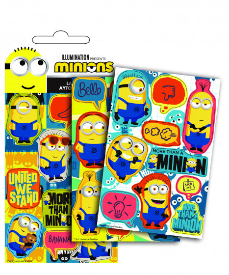 stickers Minions junior papier