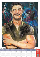 Cristiano Ronaldo kalender 2019 28 x 28 cm