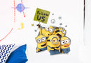 muursticker Minions Hole junior 50 x 70 cm vinyl geel