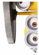 muursticker Minions Manhole 29,7 x 42 cm geel 2-delig