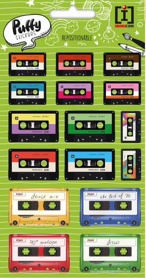 stickervel 3D Stereo junior 19 x 10 cm papier