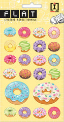 stickervel Donuts junior 19 x 10 cm PVC