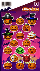 stickervel Halloween Pumpkin junior 19 x 11 cm PVC