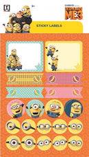 stickervel Minions junior 19 x 11 cm papier geel