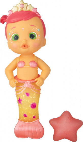 badpop Bloopies Mermaids Luna 23,1 x 9,5 cm geel/roze