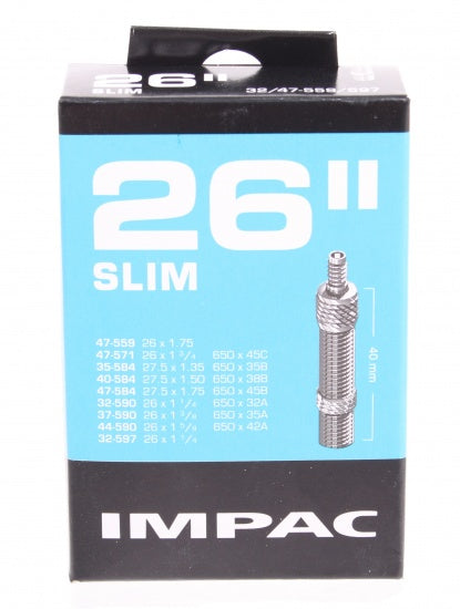 Binnenband Impac DV26 Slim 26" / 32/47-559/597 - 40mm ventiel
