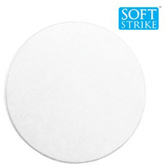 aluminium label 3,8 cm rond 6 stuks zilver
