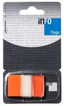 plakstrip Info Flags 25 x 43 mm oranje 50 vellen