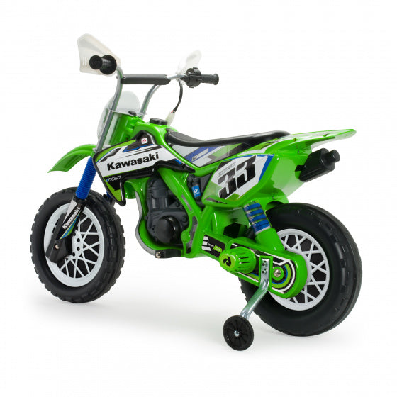 Injusa Kawasaki Accu Crossbike 12V Groen