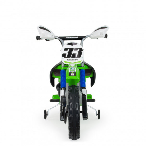 Injusa Kawasaki Accu Crossbike 12V Groen