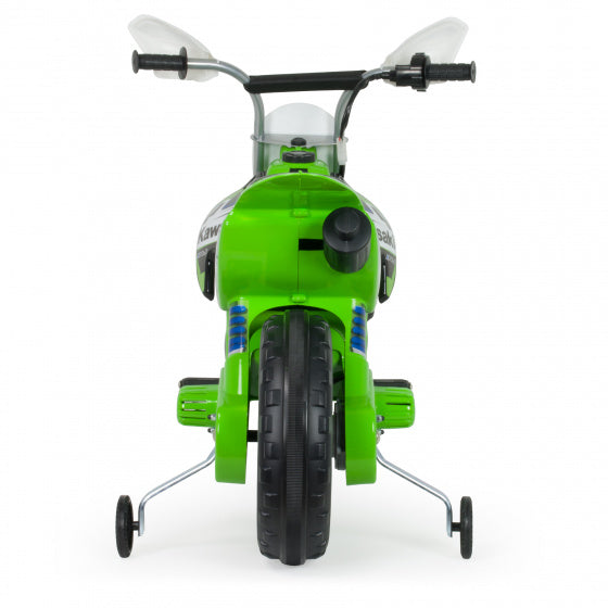 Injusa Kawasaki Accu Crossbike 12V Groen