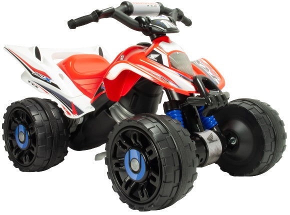 elektrische kinderquad Honda ATV 12V rood/wit