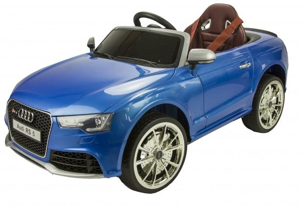 Audi RS 5 accuvoertuig 12 Volt R/C blauw