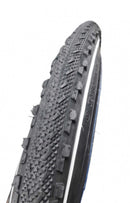 bandenset 26 x 2.00 (54-559) rubber zwart/wit