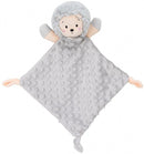 knuffeldoekje egel 28 x 17 cm polyester lichtgrijs